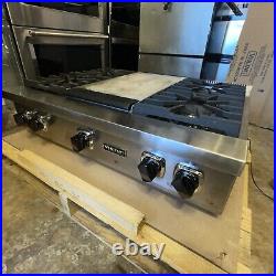 Viking VRT5364GSSLP 36 Stainless LP Gas Rangetop NOB