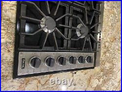 Viking VRT7364GSSLP 36 Stainless LP Gas Range top Grill (FOR PARTS ONLY)