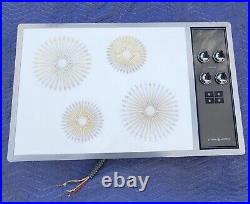 Vintage GE 35 Inch Electric Cooktop Model JP682001 With 4 Burners Glasstop CABIN Vintage GE 35 Inch Electric Cooktop Model JP682001 With 4 Burners Glasstop CABIN