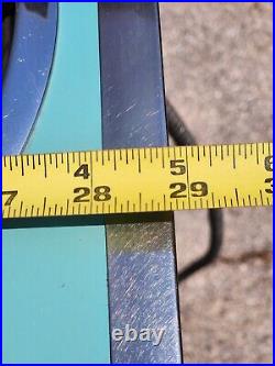 Vintage GE Hotpoint 4 Burner 30 In Electric Cooktop AQUA Colored STUNNING Shape