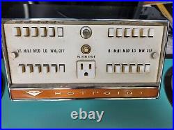 Vintage GE Hotpoint 4 Burner 30 In Electric Cooktop AQUA Colored STUNNING Shape