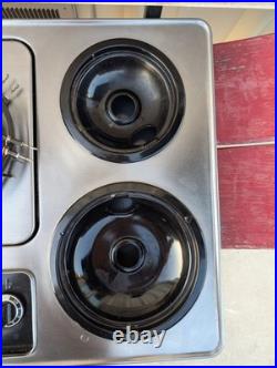 Vintage KENMORE Mid Century Modern Countertop Cooktop Electric CLEAN