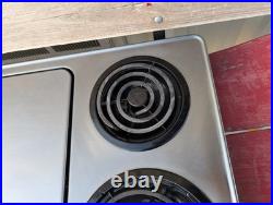 Vintage KENMORE Mid Century Modern Countertop Cooktop Electric CLEAN