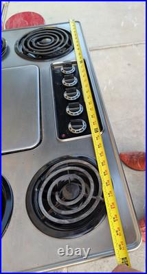 Vintage KENMORE Mid Century Modern Countertop Cooktop Electric CLEAN