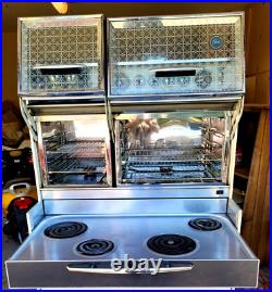 Vintage MCM 1960's Frigidaire Flair Custom Imperial Stove Bewitched Oven
