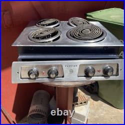 Vintage Tappan WORKING Stove Top