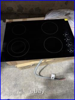 Vivo Home 30 Inch Radiant Cooktop With 4 Elements In Black #SKU-VH812