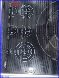 WOLF 36 inch Electric Smoothtop Drop-in Cooktop Model CT36E/S