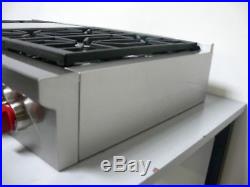 WOLF SRT486G 48 Built-in Rangetop with 6 Sealed Burners + Infrared Griddle