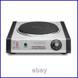 Waring WEB300 11 Electric Countertop Hotplate with Solid Burner, FULL WARRANTY