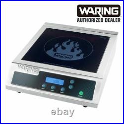 Waring WIH400 Hi-Power Induction Electric Countertop Range Burner 120v 1800Watts