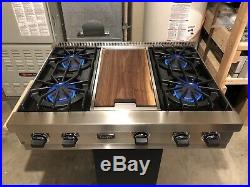 Watch Testing On YouTube, 36 Viking Professional Rangetop Cooktop With Griddle