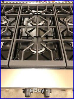 Watch Testing on YouTube 36 Wolf Rangetop Cooktop Stove SRT366 (Nat. Gas)