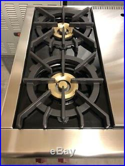 Watch Testing on YouTube 48 Wolf Rangetop Cooktop, Open Burner (Nat. Gas)