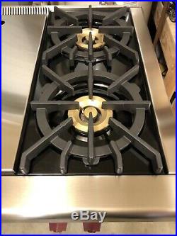 Watch Testing on YouTube 48 Wolf Rangetop Cooktop, Open Burner (Nat. Gas)