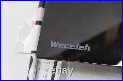 Weceleh WECF-A213 Electric Cooktop 30 Inch Built In Ceramic 6400W Stove Black
