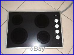 Whirlpool 30 Model Rc8600xbb6 Electric Cooktop Black