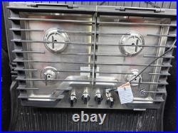 Whirlpool 30 Stainless Steel Drop-In 4 Burner Gas Cooktop WCG55US0HS