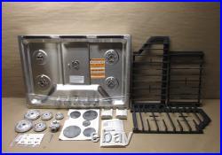 Whirlpool 30 in. Gas Cooktop with Fifth Burner in Stainless Steel, WCGK7030PS