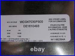 Whirlpool 30 in. Gas Cooktop with Fifth Burner in Stainless Steel, WCGK7030PS