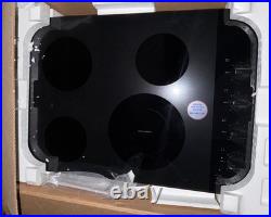 Whirlpool 30 inch 4 Burner Ceramic Glass Built-In Electric Cooktop, Black