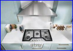 Whirlpool 36 in. Gas Cooktop Stainless 5-Burners Recessed SpeedHeat WCGK7036PS