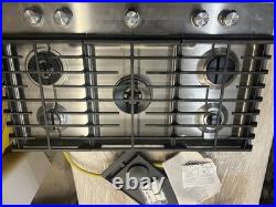Whirlpool CGS956ESS02 5-Burner Stainless Steel Gas Cooktop Sealed Burners 30
