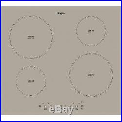Whirlpool Cooktop Induction Autark Installation 60cm Silver Gray Touch Booster