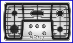 Whirlpool Gold G7CG3665XS 36 Stainless Steel 5 Burner Gas Cooktop New