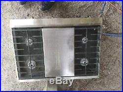 Whirlpool Kitchenaid 36 Stainless Steel Gas Cooktop Drip Tray Pan Kgcu 463VSS