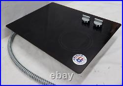 Whirlpool W5CE1522FB 15 Built-In Electric Smoothtop Cooktop with 2 Elements Black