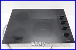 Whirlpool WCE55US0HB 30 Built-In Electric Cooktop with 4 Elements in Black
