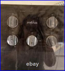 Whirlpool WCE55US6HB 36 Electric Cooktop with 5 Element Burners, Ceramic Glass