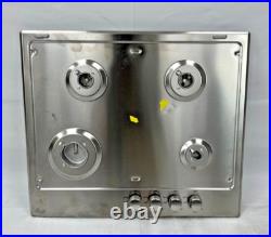 Whirlpool WCG52424AS 24 Built-In Gas Cooktop with 4 Burners in Stainless Steel