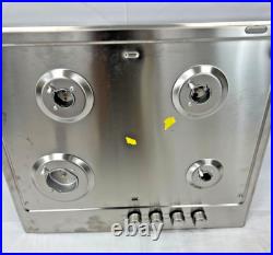 Whirlpool WCG52424AS 24 Built-In Gas Cooktop with 4 Burners in Stainless Steel