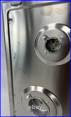 Whirlpool WCG52424AS 24 Built-In Gas Cooktop with 4 Burners in Stainless Steel