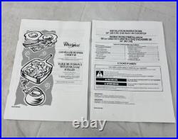 Whirlpool WCG52424AS 24 Built-In Gas Cooktop with 4 Burners in Stainless Steel