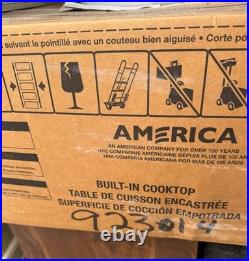 Whirlpool WCG55US0HS 30 Stainless 4 Burner Natural Gas Cooktop #129339 BFSALE