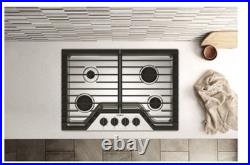 Whirlpool WCGK3030PS 30-inch Gas Cooktop with 4 Burners