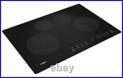 Whirlpool WCI55US0JB 30 Built-In Electric INDUCTION Cooktop with 4 Elements Black