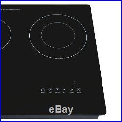 Windmax 29.5 Electric Induction Hob 3 Burner Smooth Surface Glass Plate Cooktop