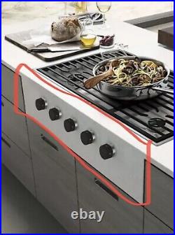 Wolf 36 Contemporary Cooktop BBQ Grill with 5 Sealed Burners Rangetop CG365C/S
