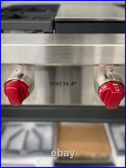 Wolf 36 Gas Rangetop 4 Burners/Griddle NATIONWIDE SHIPPING