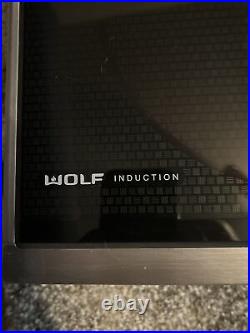 Wolf 36 Induction Cooktop With 5 Cooking Zones Model CT36I/S