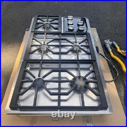 Wolf 36 Natural Gas Cooktop With 5 Dual-Stacked Sealed Burners Model CT36G/S Wolf 36 Natural Gas Cooktop With 5 Dual-Stacked Sealed Burners Model CT36G/S