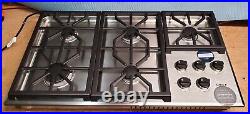 Wolf 36 Professional Gas Cooktop with5 Dual-Stacked Sealed Burners Model CG365PS