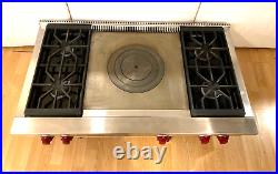 Wolf 48 Rangetop 4 Sealed Burners & French Top