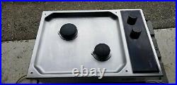 Wolf CG152TF/S 15 Inch Gas Cooktop with 2 Sealed Burners in Stainless Steel