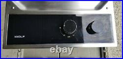 Wolf CG152TF/S 15 Inch Gas Cooktop with 2 Sealed Burners in Stainless Steel