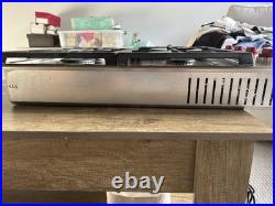 Wolf CG304P/S 30 Gas Cooktop NG 4 Burner Stainless with Regulator & Gas Line